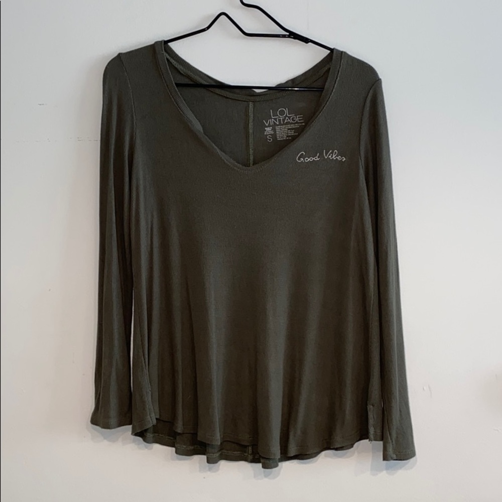 Long Sleeve Vintage Tee